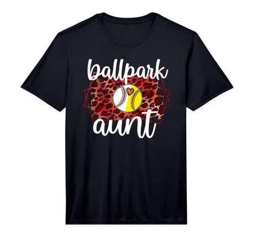 Mens Ballpark Aunt Proud Baseball T-Shirt - Casual Everyday Wear Unisex - T-Shirt, Sweatshirt, Hoodie