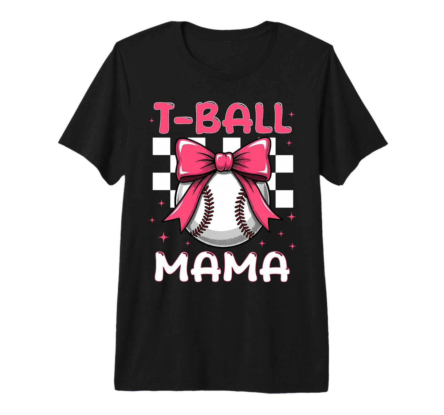 Baseball T Ball Mama Softball Mom T-Shirt - Trendy Graphic Men Women - T-Shirt, Sweatshirt, Hoodie