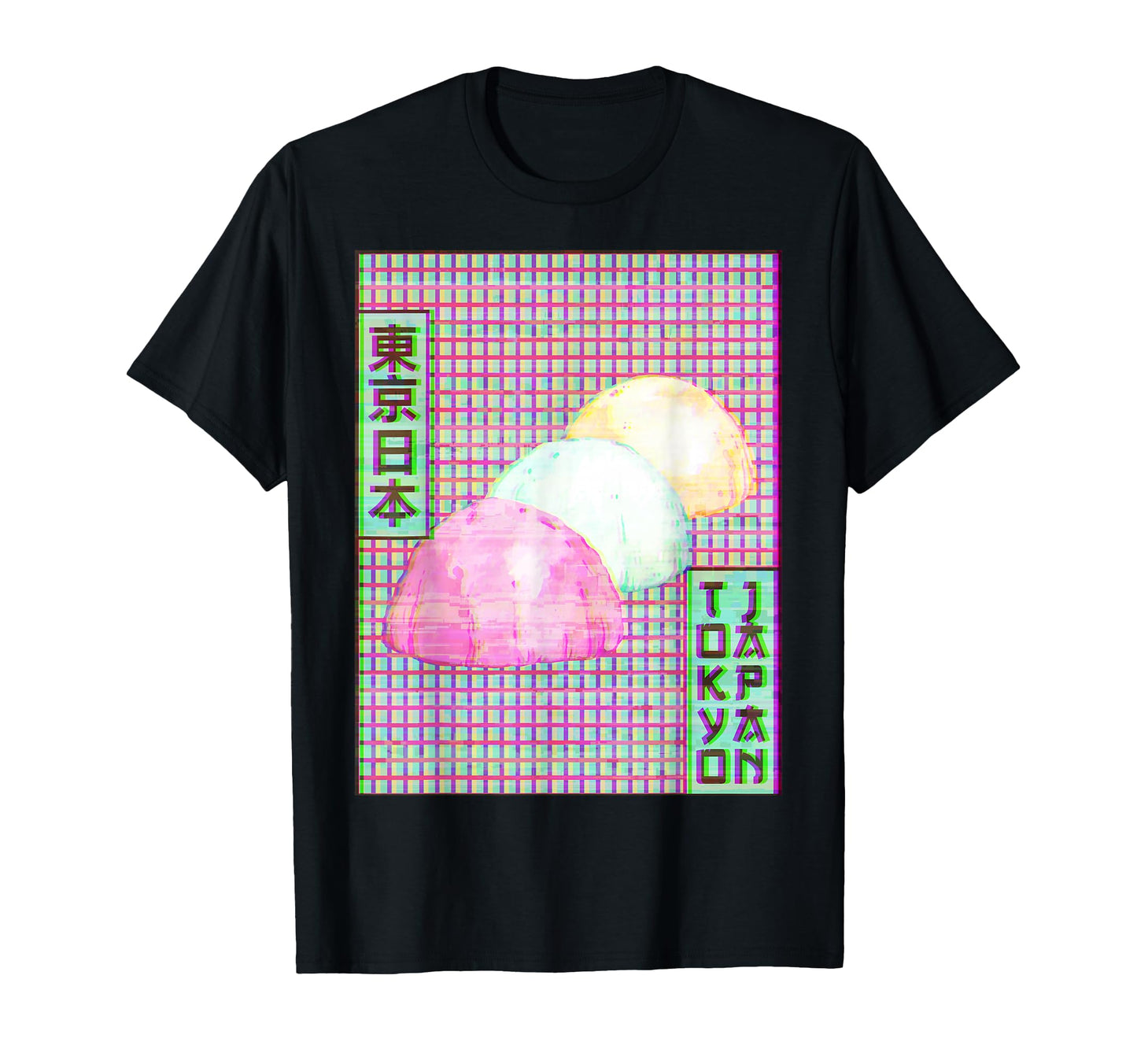 Mochi Tokyo Japan Vaporwave Aesthetic T-Shirt - Novelty Apparel Unisex - T-Shirt, Sweatshirt, Hoodie
