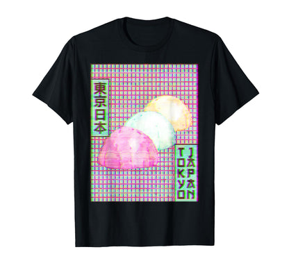 Mochi Tokyo Japan Vaporwave Aesthetic T-Shirt - Novelty Apparel Unisex - T-Shirt, Sweatshirt, Hoodie