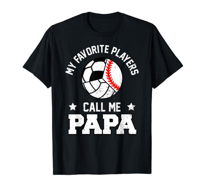 My Favorites Baseball Volleyball Soccer T-Shirt - Minimalist Print Unisex - T-Shirt, Sweatshirt, Hoodie