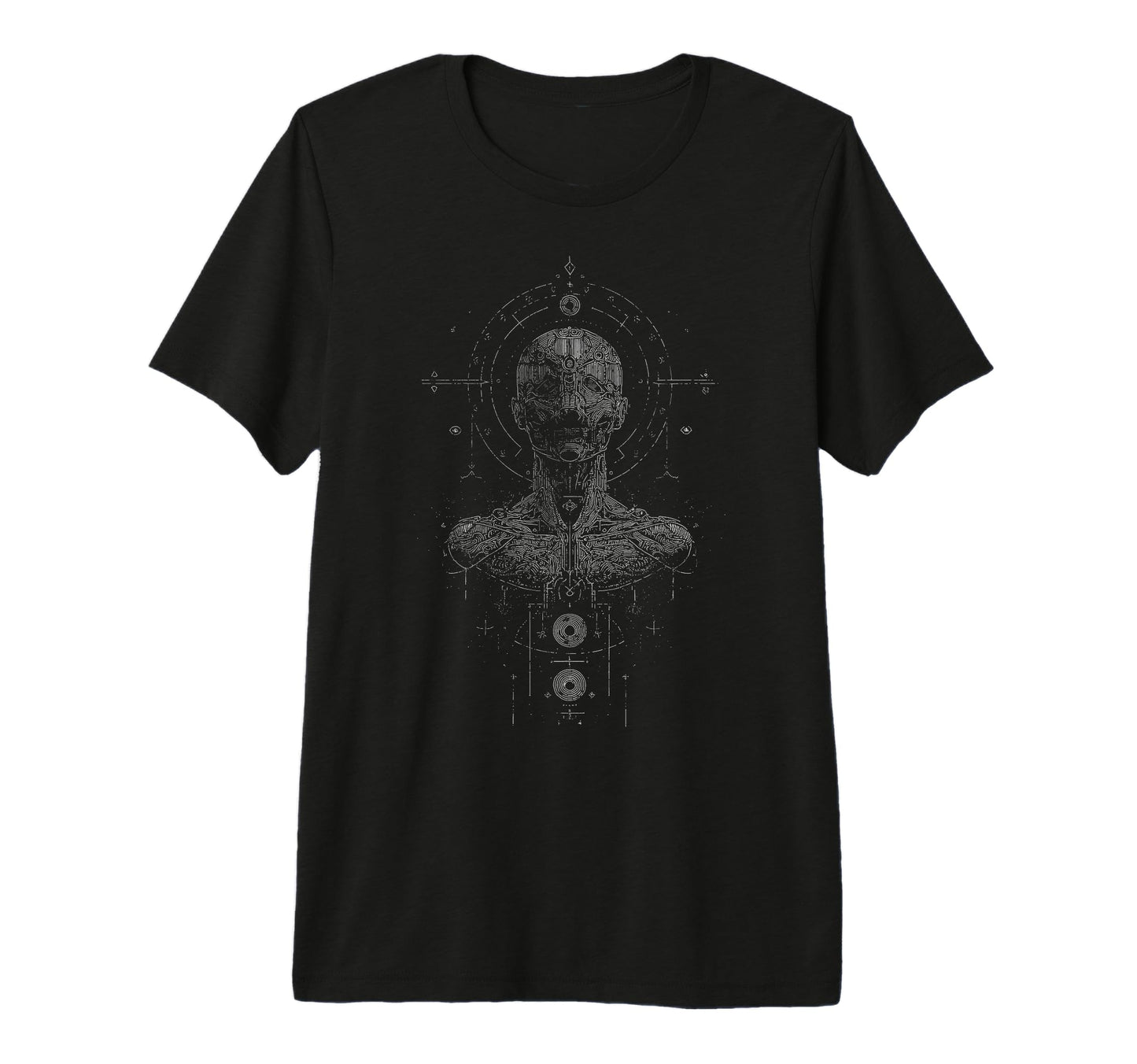 Gothic Punk Dark Y2K Streetwear Tri T-Shirt - Streetwear Style for Adults - T-Shirt, Sweatshirt, Hoodie