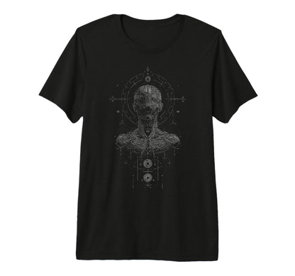 Gothic Punk Dark Y2K Streetwear Tri T-Shirt - Streetwear Style for Adults - T-Shirt, Sweatshirt, Hoodie