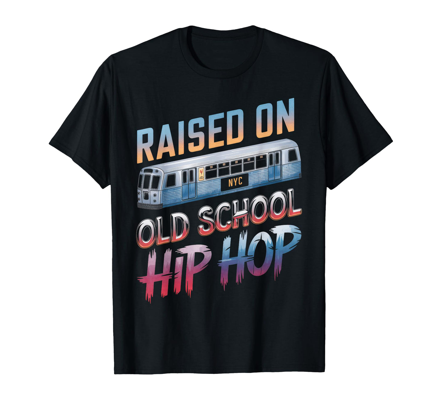Raised Old School Hip Hop Cassette T-Shirt - Casual Everyday Wear Unisex - T-Shirt, Sweatshirt, Hoodie