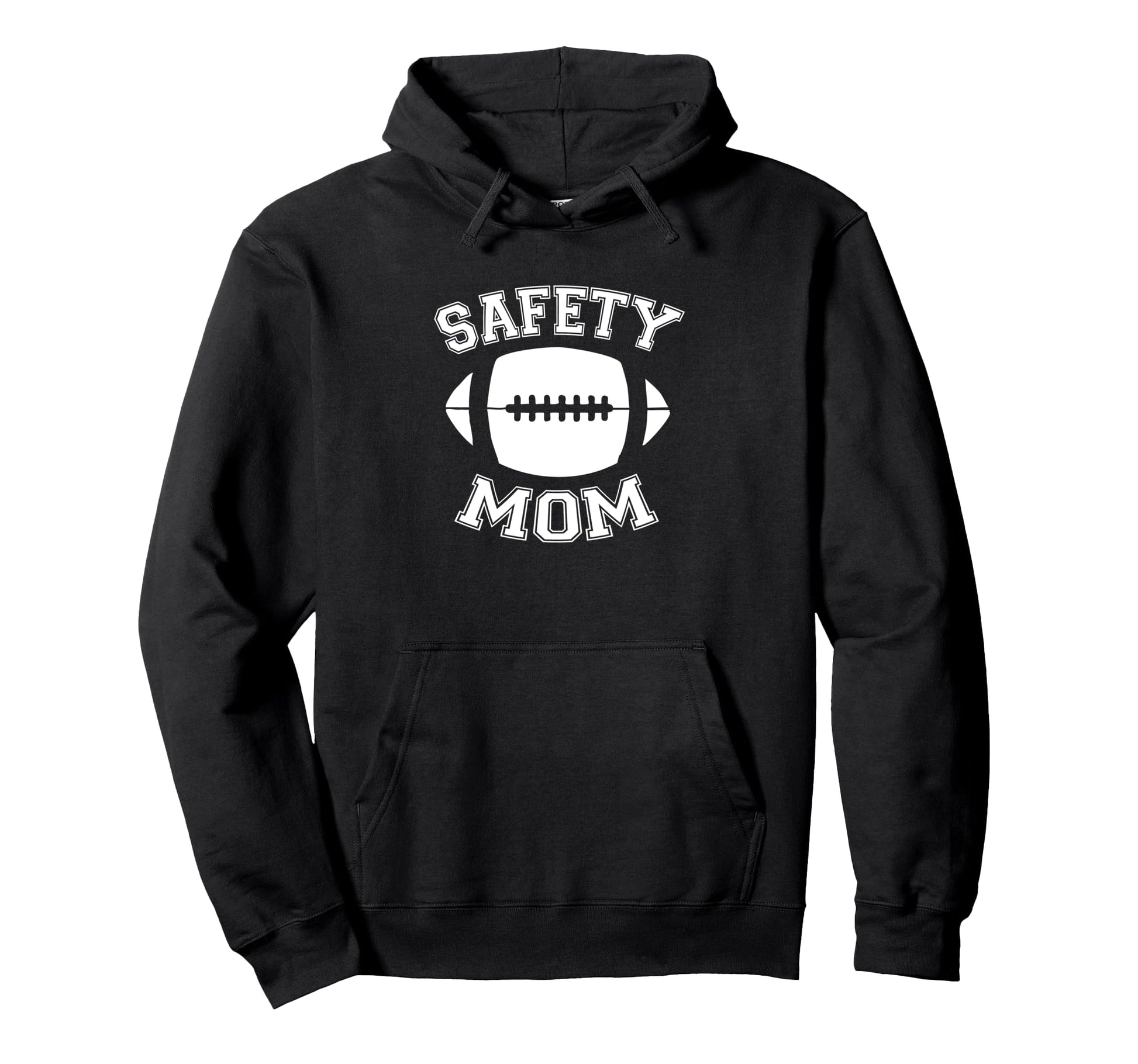 Safety Mom Football Parent Game Day Hoodie - Unique Graphic Men Women - T-Shirt, Sweatshirt, Hoodie