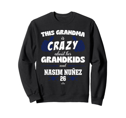 Grandma Crazy Nasim Nu Ez Sweatshirt - Aesthetic Graphic for Adults - T-Shirt, Sweatshirt, Hoodie