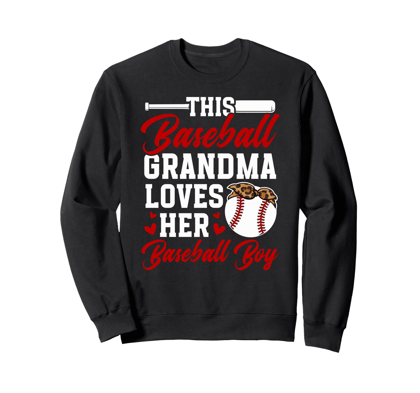 This Baseball Grandma Baseball Sweatshirt - Streetwear Style for Adults - T-Shirt, Sweatshirt, Hoodie