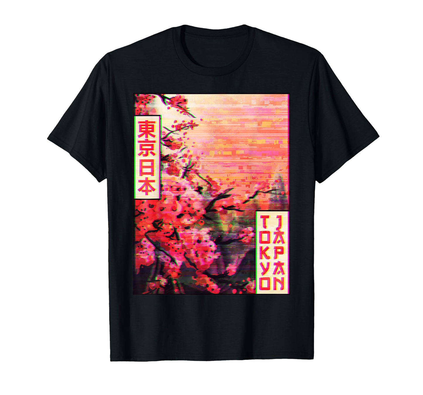 Cherry Blossom Sakura Tree Tokyo T-Shirt - Aesthetic Graphic for Adults - T-Shirt, Sweatshirt, Hoodie