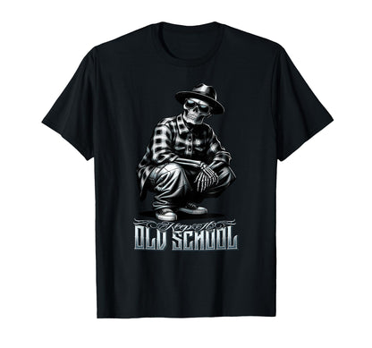 Keep It Old School Cholo Tattoo T-Shirt - Minimalist Print Men Women - T-Shirt, Sweatshirt, Hoodie