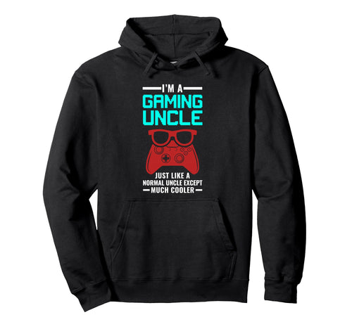 Video Gamer Playing Games Best Uncle Hoodie - Novelty Apparel Unisex - T-Shirt, Sweatshirt, Hoodie
