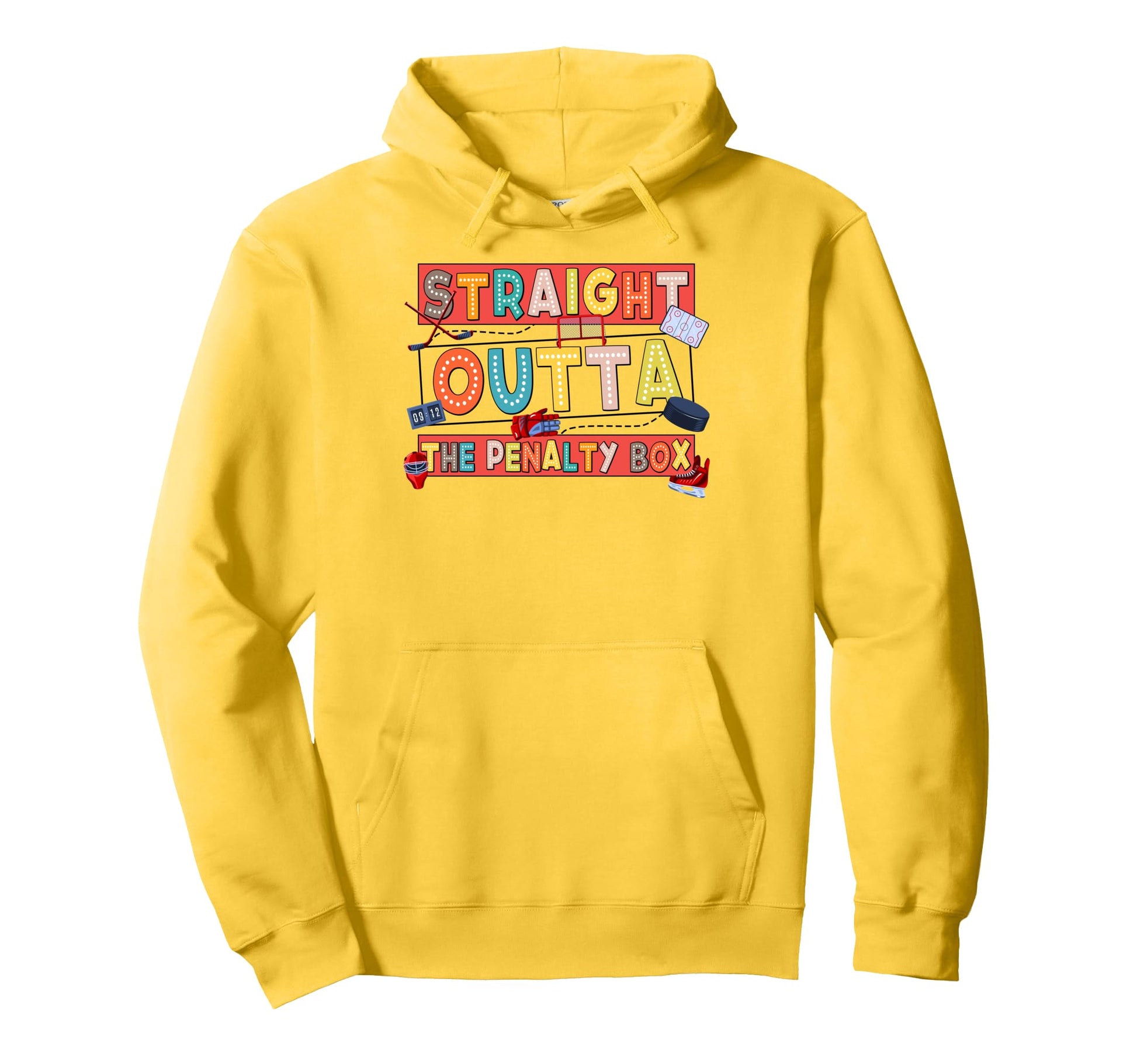 Hockey Dad Hockey Lover Biggest Fan Out Hoodie - Streetwear Style Unisex - T-Shirt, Sweatshirt, Hoodie