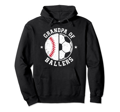 Baseball Grandpa Grandfather Gramps Hoodie - Aesthetic Graphic Unisex - T-Shirt, Sweatshirt, Hoodie