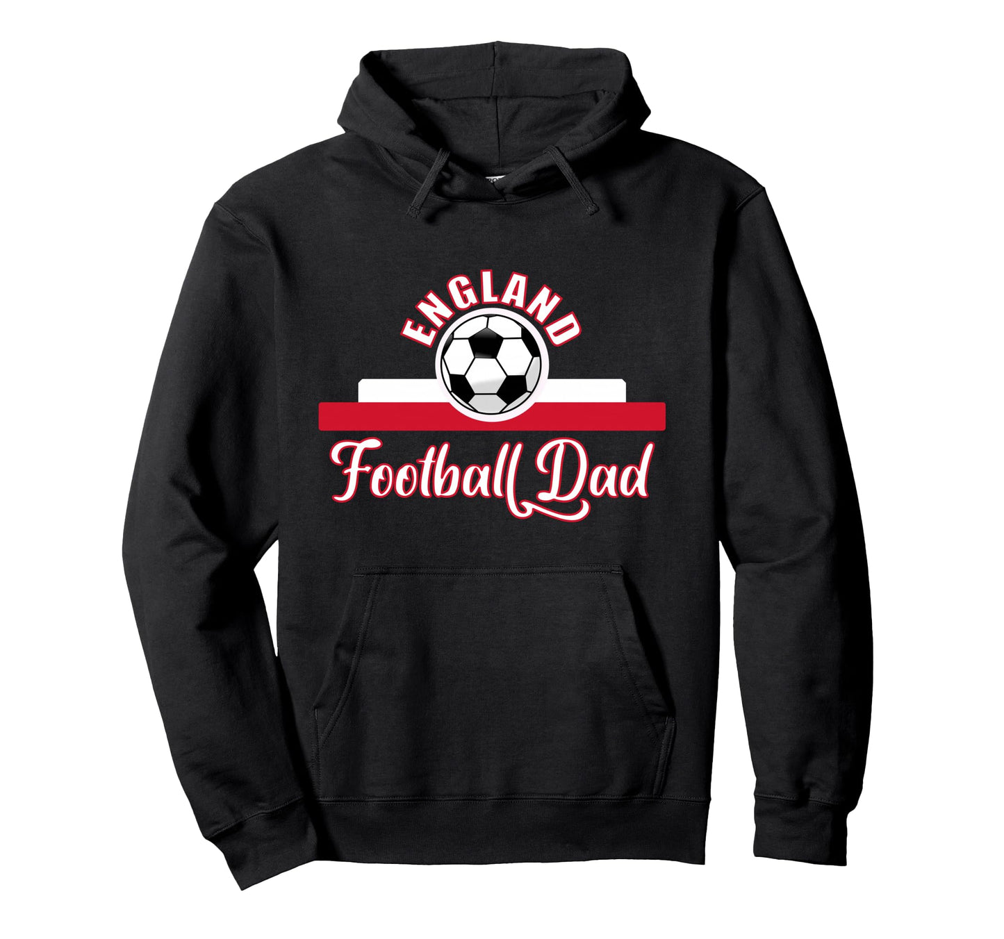 England Football Fathers Day Soccer Loving Hoodie - Novelty Apparel Unisex - T-Shirt, Sweatshirt, Hoodie