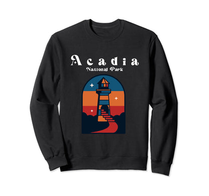 Acadia National Park Bar Harbor Sweatshirt - Custom Art Print Unisex - T-Shirt, Sweatshirt, Hoodie