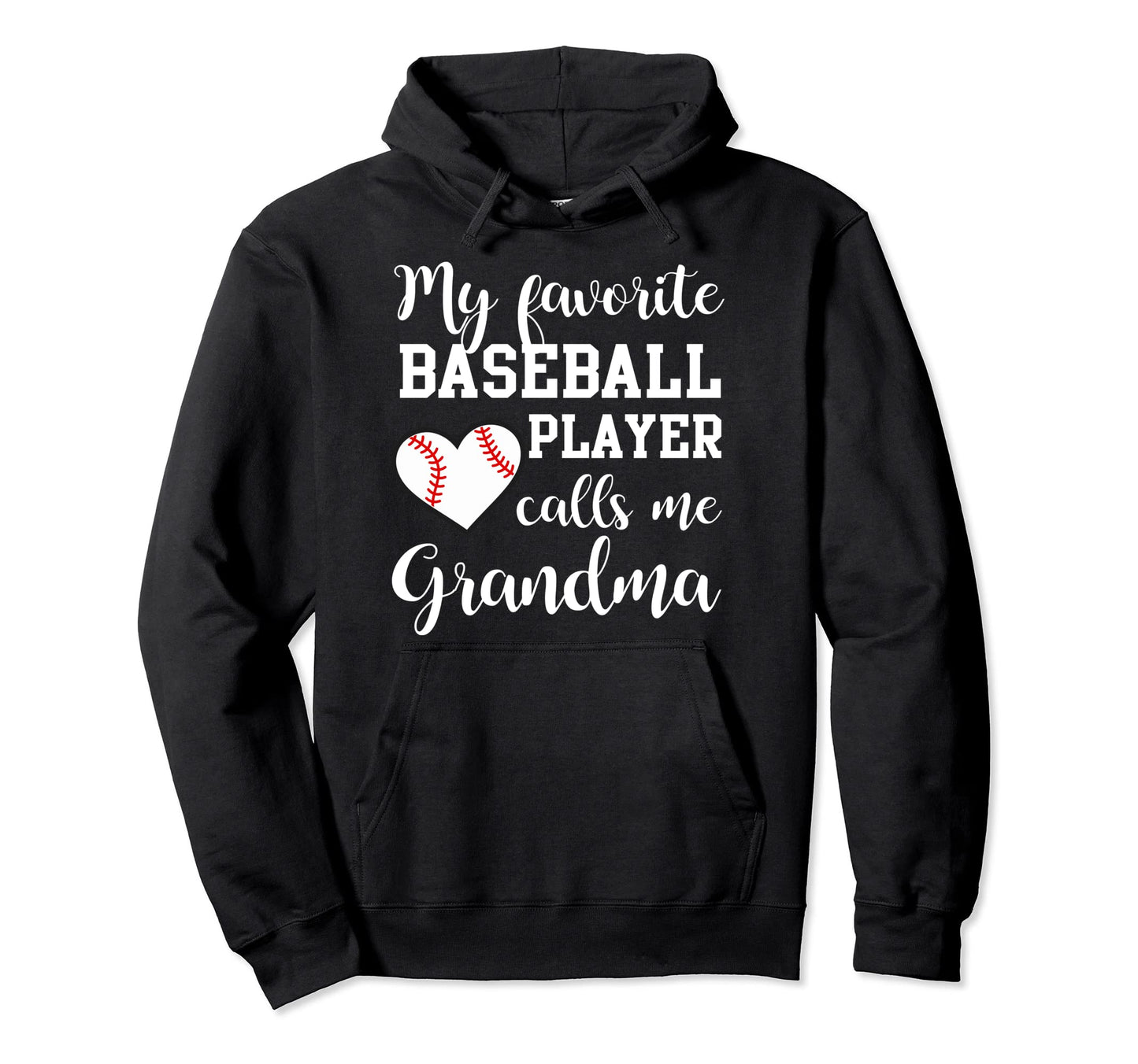 My Favorite Baseball Player Calls Me Hoodie - Minimalist Print for Adults - T-Shirt, Sweatshirt, Hoodie