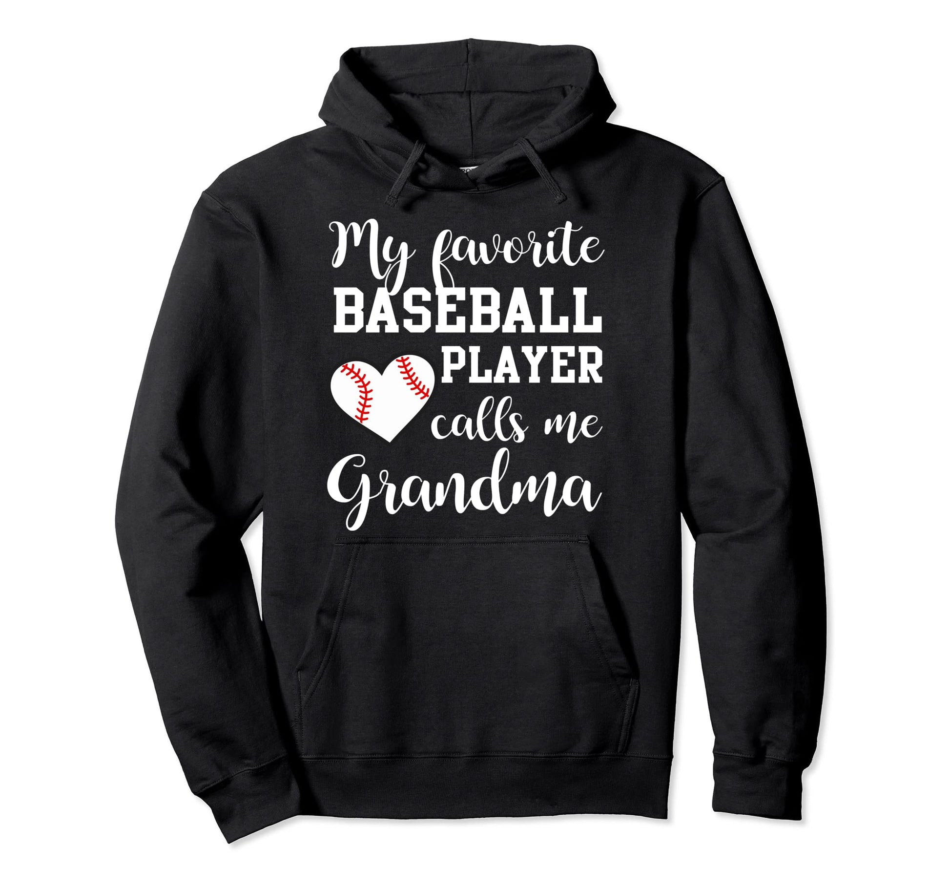 My Favorite Baseball Player Calls Me Hoodie - Minimalist Print for Adults - T-Shirt, Sweatshirt, Hoodie