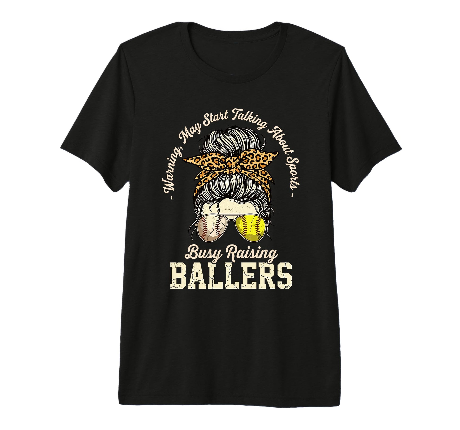 Busy Raising Ballers Busy Raising T-Shirt - Unique Graphic for Adults - T-Shirt, Sweatshirt, Hoodie