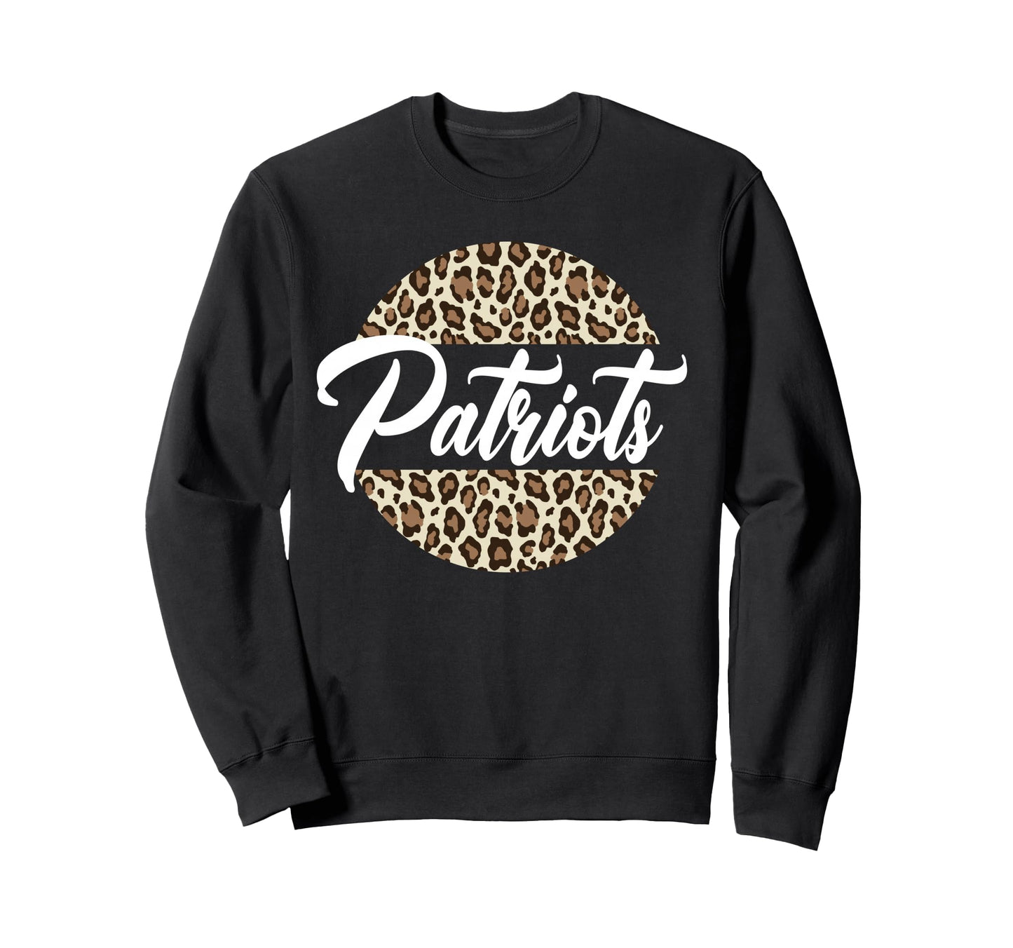 Patriots High School Mascot Sports Sweatshirt - Custom Art Print Men Women - T-Shirt, Sweatshirt, Hoodie