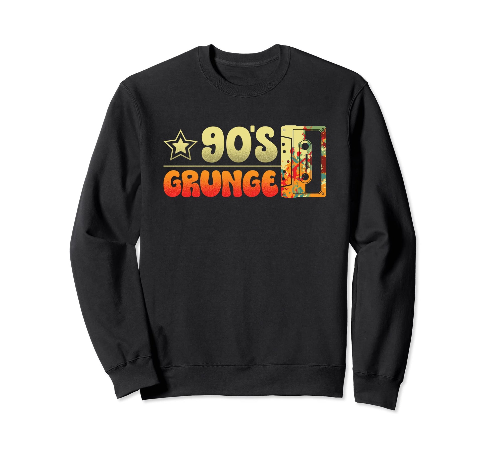90S Grunge Nineties Decade 1990 90S Sweatshirt - Unique Graphic Men Women - T-Shirt, Sweatshirt, Hoodie