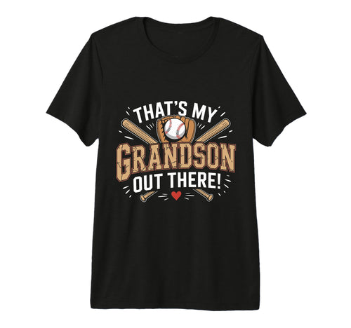 Funny Baseball Grandpa Proud T-Shirt - Casual Everyday Wear Men Women - T-Shirt, Sweatshirt, Hoodie