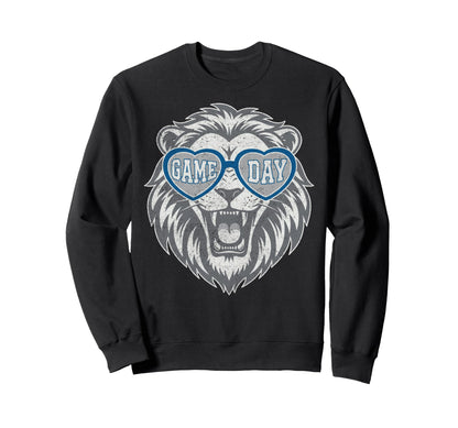 Game Day Lion Gifts T-Shirt - Streetwear Style for Adults - T-Shirt, Sweatshirt, Hoodie