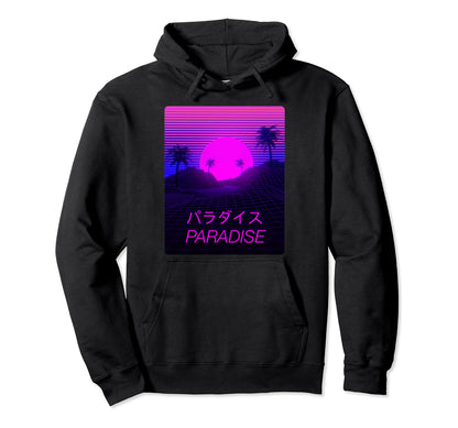 Vaporwave Paradise Aesthetic Sweatshirt - Streetwear Style Men Women - T-Shirt, Sweatshirt, Hoodie