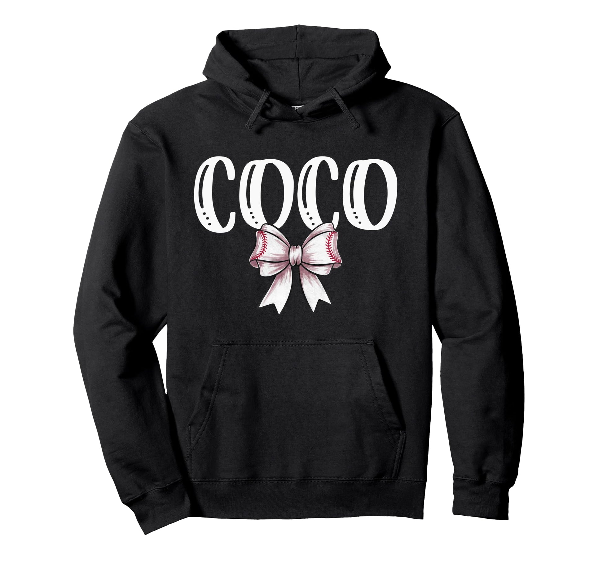Coquette Baseball Coco Spirit Hoodie - Custom Art Print for Adults - T-Shirt, Sweatshirt, Hoodie