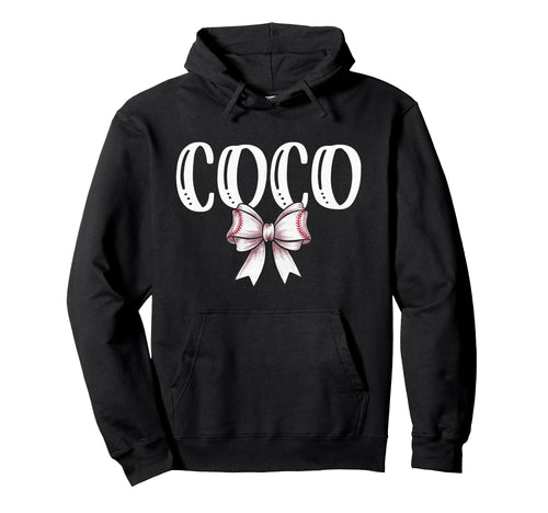 Coquette Baseball Coco Spirit Hoodie - Custom Art Print for Adults - T-Shirt, Sweatshirt, Hoodie