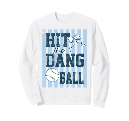 Funny Game Day Baseball Team Sweatshirt - Minimalist Print for Adults - T-Shirt, Sweatshirt, Hoodie