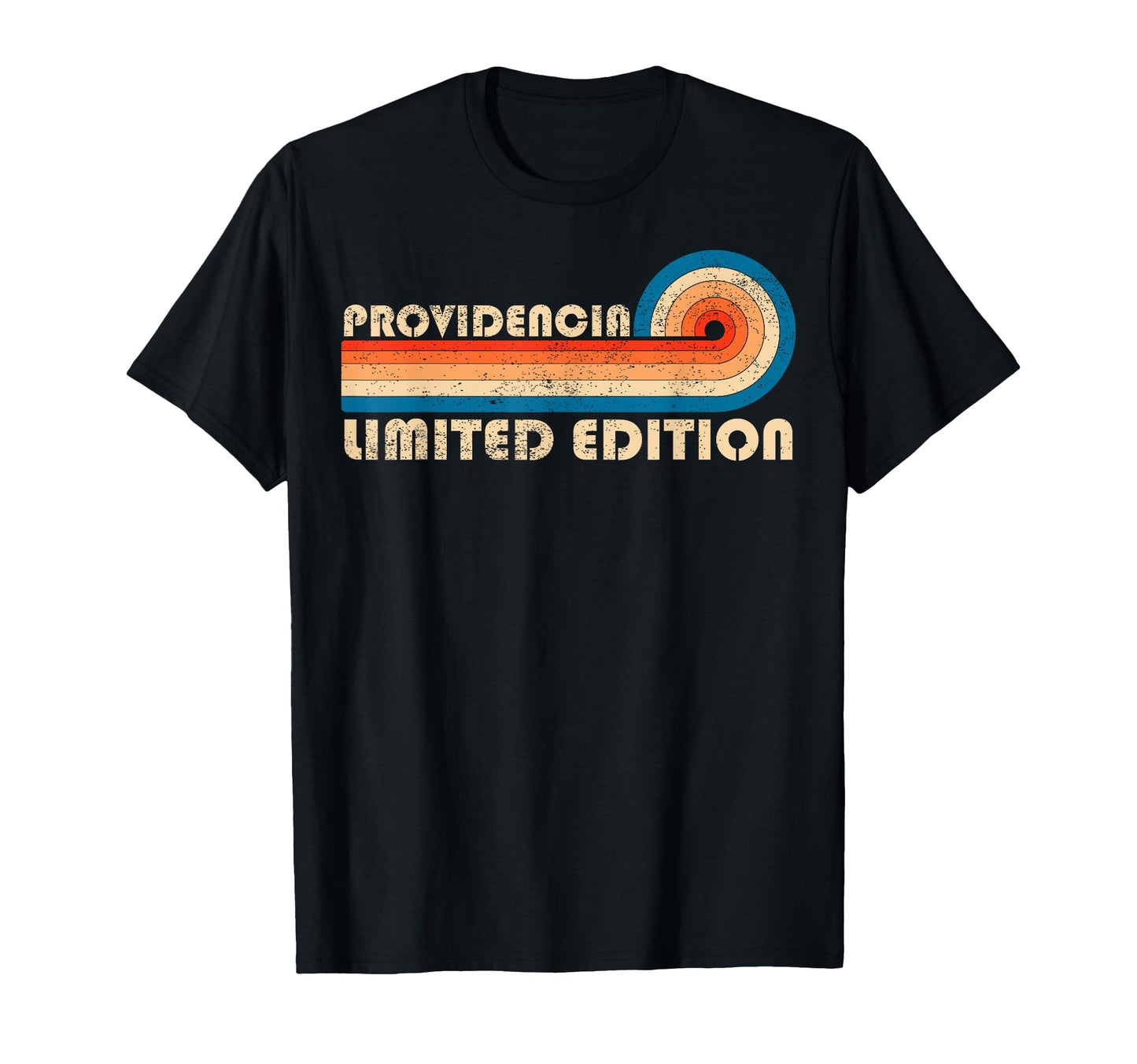 Providencia 70S 80S Sunset Stripe T-Shirt - Minimalist Print Men Women - T-Shirt, Sweatshirt, Hoodie