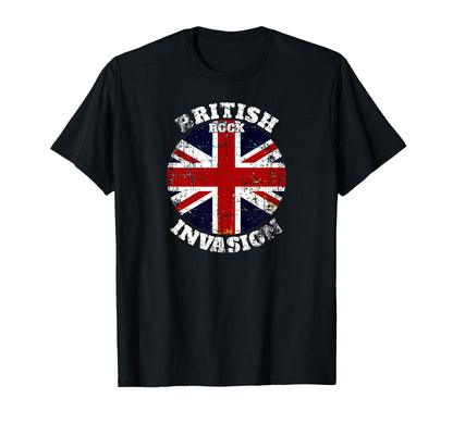 British Rock Music Invasion V2 T-Shirt - Graphic Print Men Women - T-Shirt, Sweatshirt, Hoodie