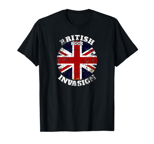 British Rock Music Invasion V2 T-Shirt - Graphic Print Men Women - T-Shirt, Sweatshirt, Hoodie
