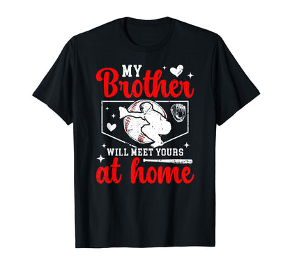 Home Baseball Catcher Sister Baseball T-Shirt - Streetwear Style Unisex - T-Shirt, Sweatshirt, Hoodie