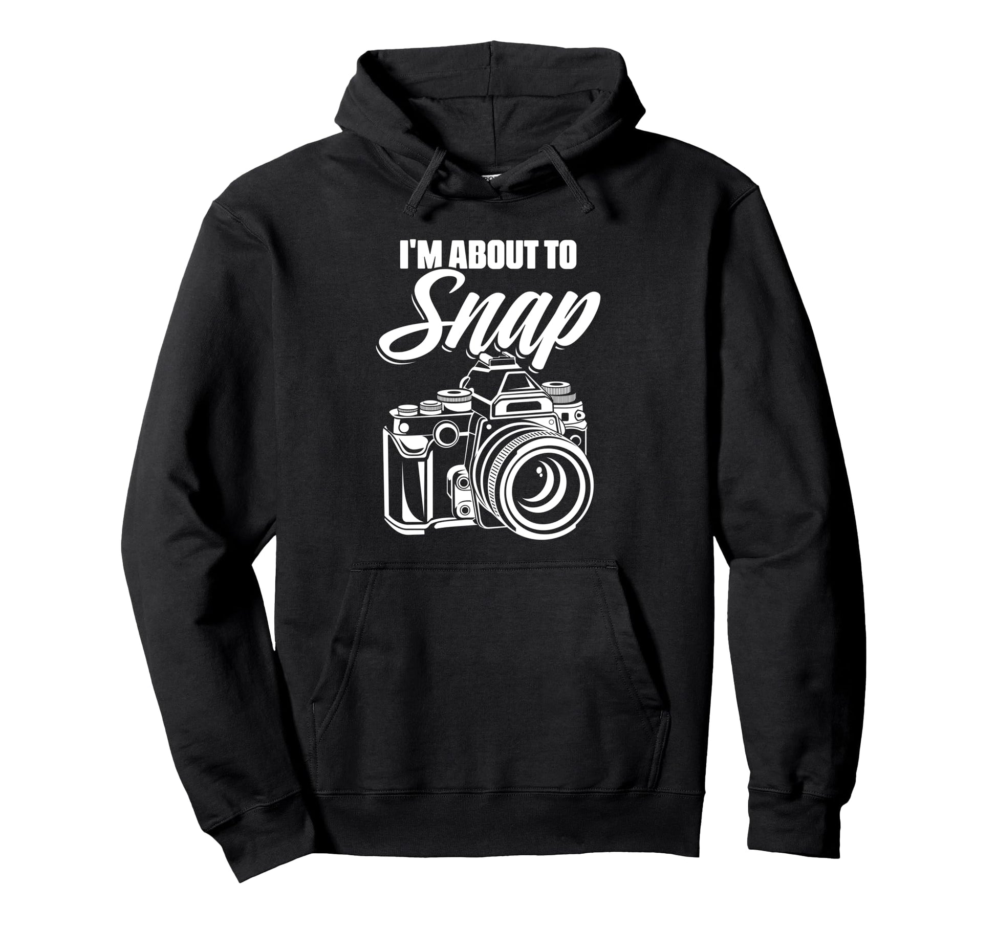 Camera Photographer Hoodie - Graphic Print Unisex - T-Shirt, Sweatshirt, Hoodie