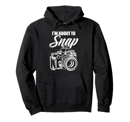 Camera Photographer Hoodie - Graphic Print Unisex - T-Shirt, Sweatshirt, Hoodie