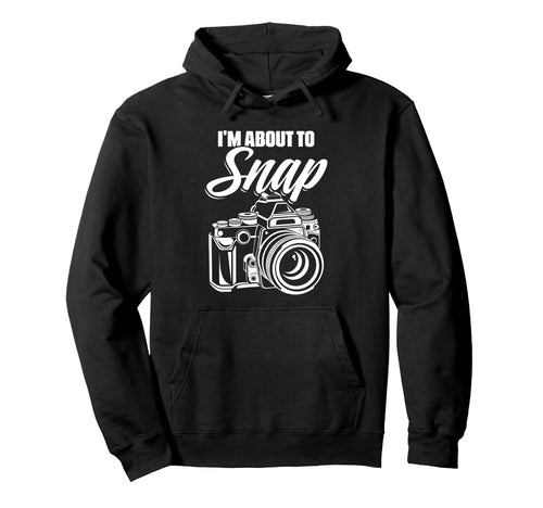 Camera Photographer Hoodie - Graphic Print Unisex - T-Shirt, Sweatshirt, Hoodie