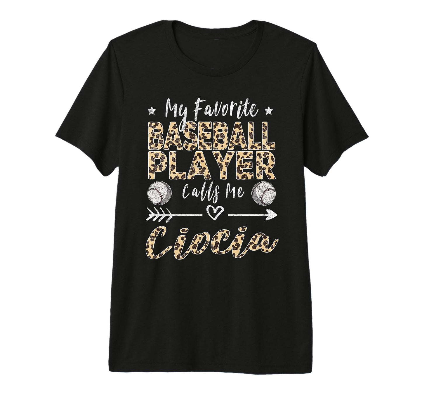 My Favorite Baseball Player Calls Me T-Shirt - Graphic Print Men Women - T-Shirt, Sweatshirt, Hoodie