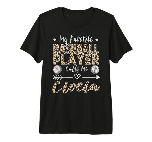 My Favorite Baseball Player Calls Me T-Shirt - Graphic Print Men Women - T-Shirt, Sweatshirt, Hoodie