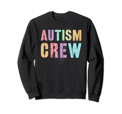 Rockin Autism Crew Proud Principal Sweatshirt - Graphic Print for Adults - T-Shirt, Sweatshirt, Hoodie