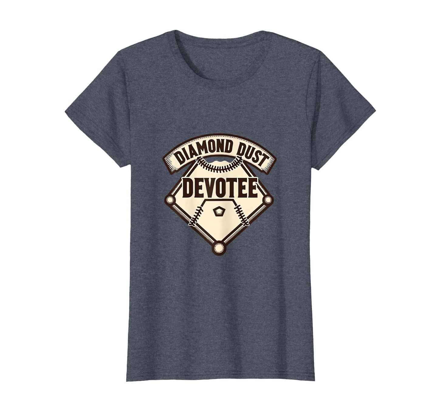 Diamond Dust Devotee Baseball Mom T-Shirt - Unique Graphic for Adults - T-Shirt, Sweatshirt, Hoodie
