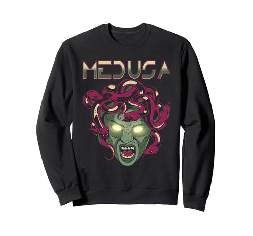 Medusa Gordon Greek Mythology Sweatshirt - Fun Novelty Design for Adults - T-Shirt, Sweatshirt, Hoodie