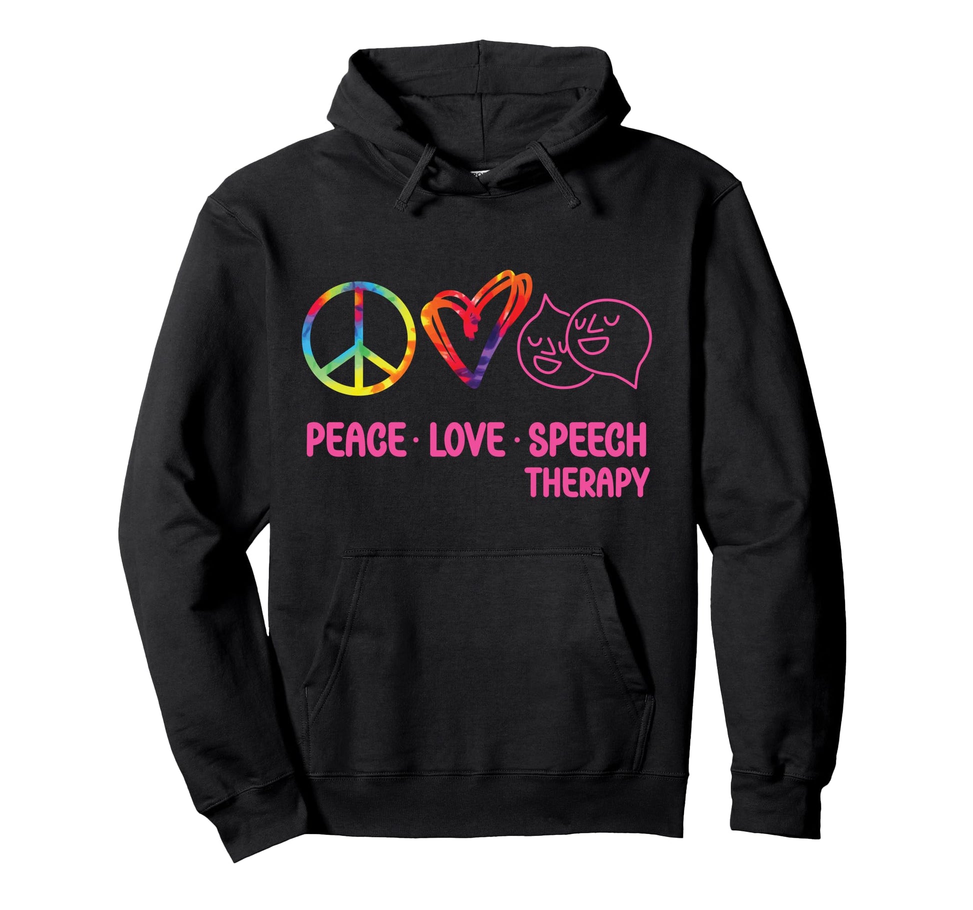 Speech Therapist Therapy Assistant Slp Hoodie - Minimalist Print Men Women - T-Shirt, Sweatshirt, Hoodie