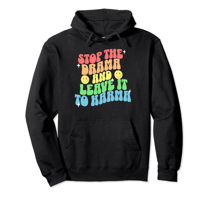 Rainbow Groovy Moving Aesthetic Hoodie - Fun Novelty Design for Adults - T-Shirt, Sweatshirt, Hoodie