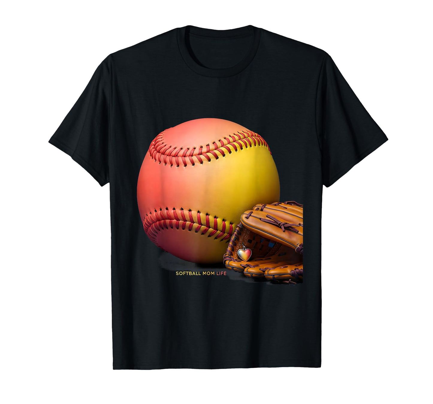 Softball Mom Life Sports Moms T-Shirt - Aesthetic Graphic Unisex - T-Shirt, Sweatshirt, Hoodie