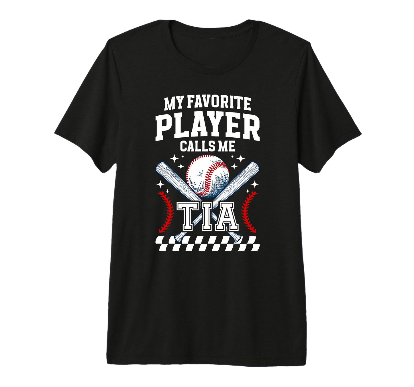 Proud Baseball Tia Baseball Player T-Shirt - Custom Art Print Men Women - T-Shirt, Sweatshirt, Hoodie