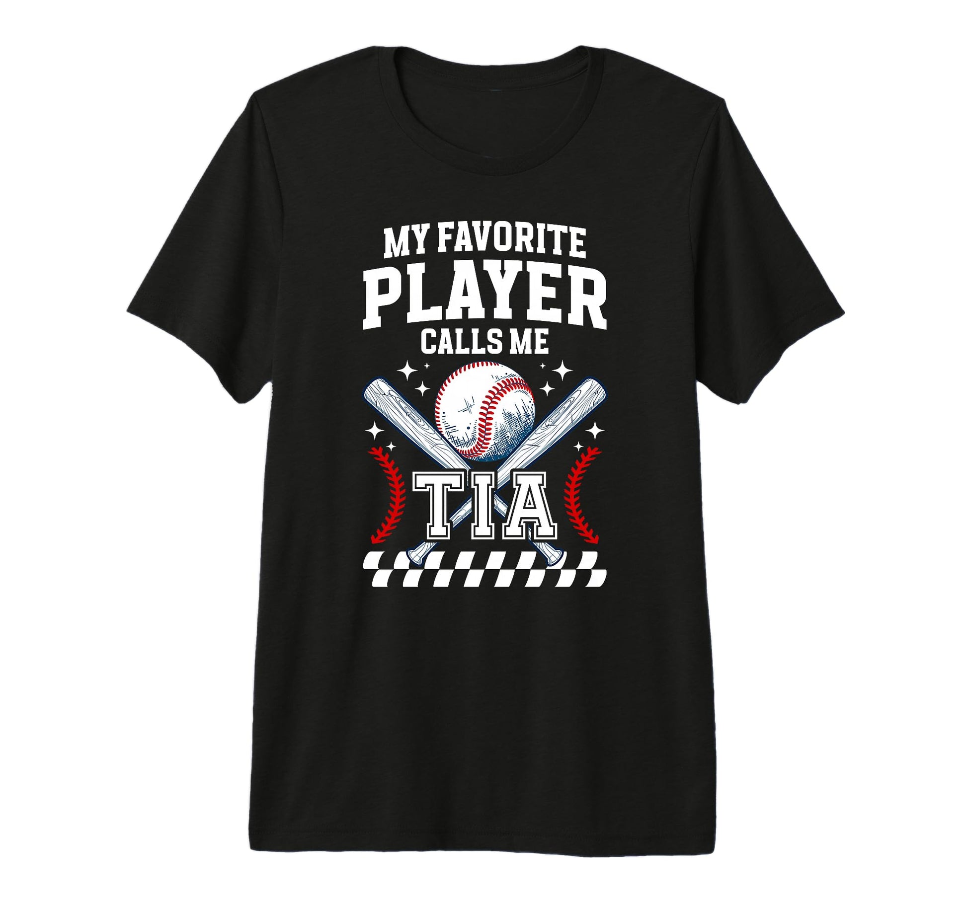 Proud Baseball Tia Baseball Player T-Shirt - Custom Art Print Men Women - T-Shirt, Sweatshirt, Hoodie