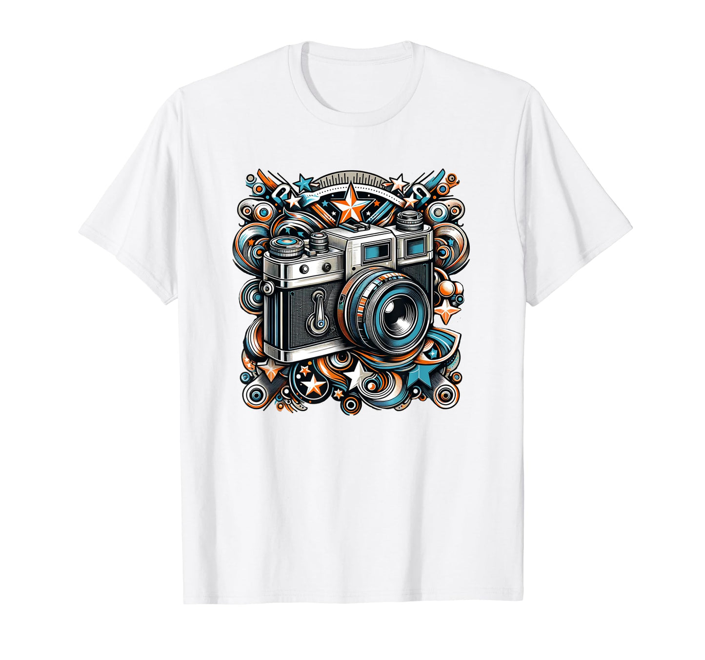Photography Camera T-Shirt - Novelty Apparel for Adults - T-Shirt, Sweatshirt, Hoodie