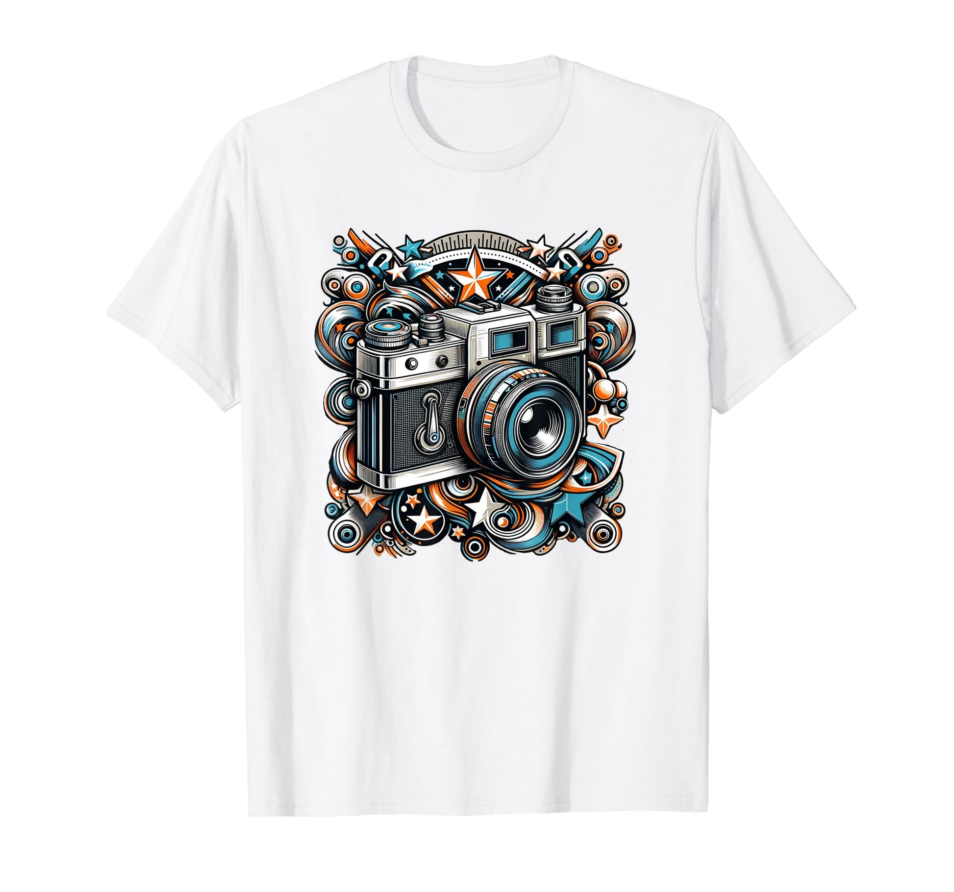 Photography Camera T-Shirt - Novelty Apparel for Adults - T-Shirt, Sweatshirt, Hoodie