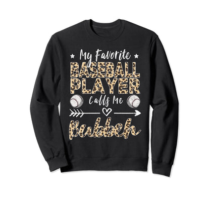 My Favorite Baseball Player Calls Sweatshirt - Streetwear Style Men Women - T-Shirt, Sweatshirt, Hoodie