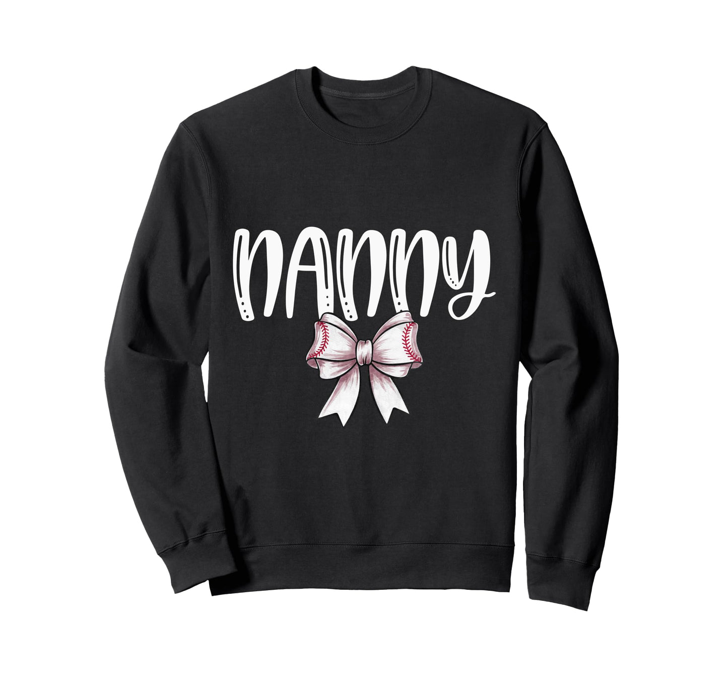 Coquette Baseball Nanny Spirit Sweatshirt - Aesthetic Graphic for Adults - T-Shirt, Sweatshirt, Hoodie